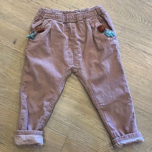 Zara baby collection warm pants size 3/4